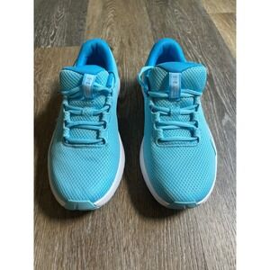 Under Armour Charged Surge 4 Running Shoes Womens 10 Blue Excellent 3027007-400